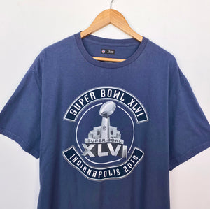 NFL 2012 Super Bowl T-shirt (L)