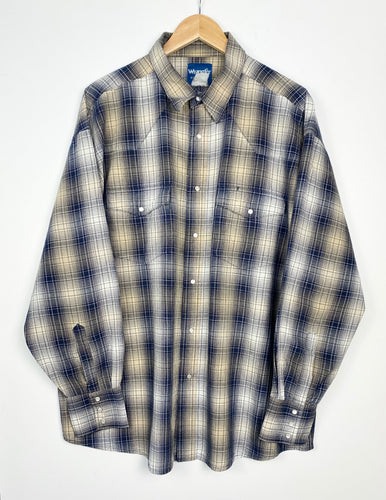 Wrangler check shirt (XL)