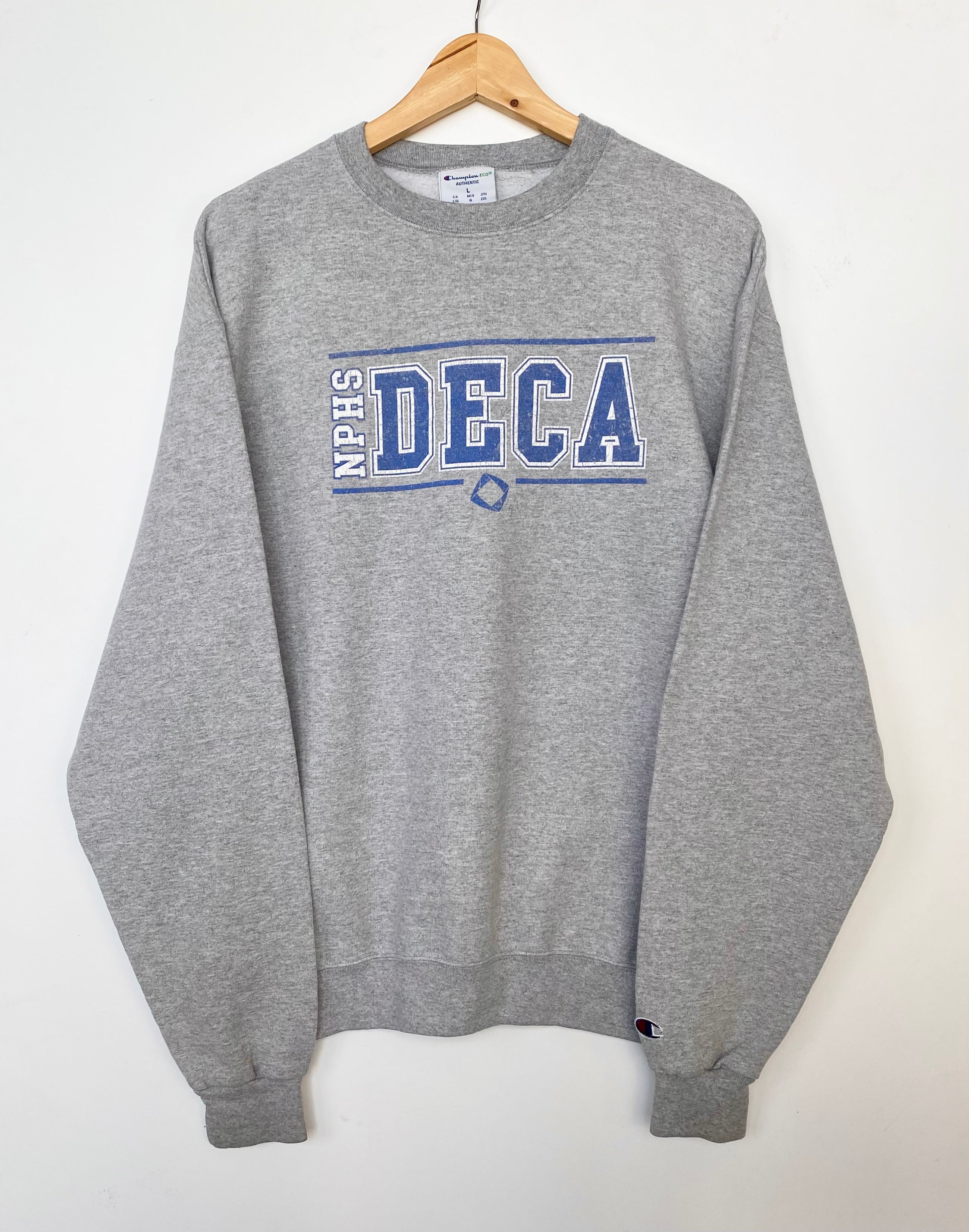 Champion Deca College sweatshirt (L) – Red Cactus Vintage