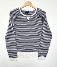 Load image into Gallery viewer, Women’s Tommy Hilfiger striped jumper (L)