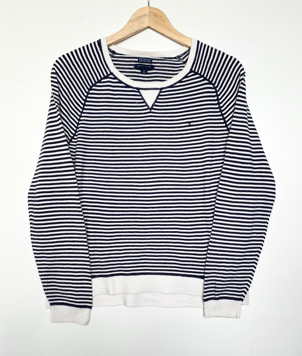 Women’s Tommy Hilfiger striped jumper (L)