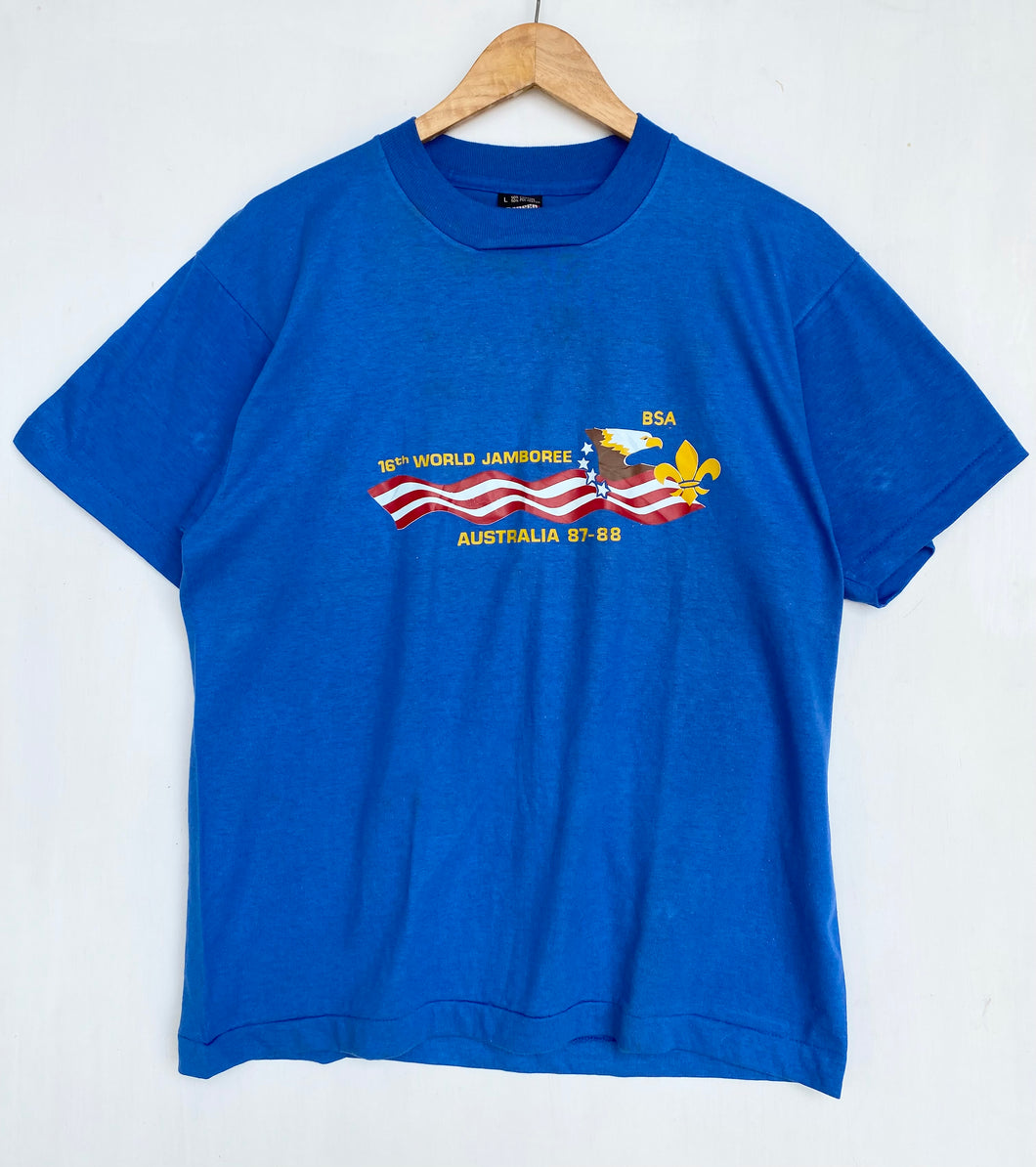 Printed ‘Australia 1987-88’ t-shirt (L)