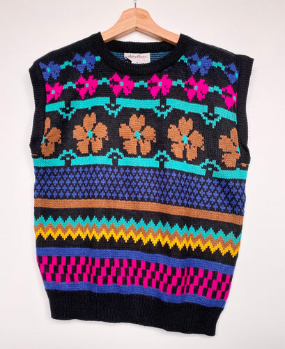 90s Grandad jumper (M)