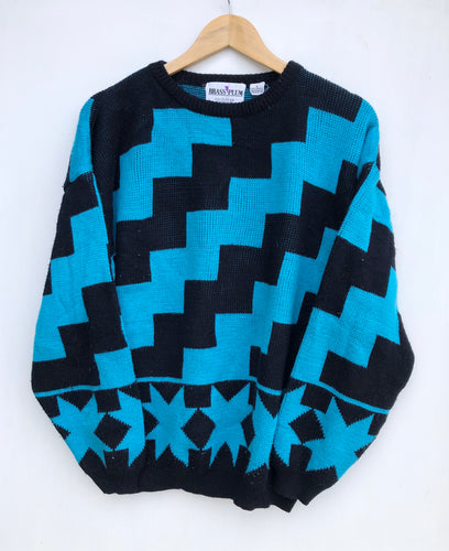 90s Grandad jumper (S)