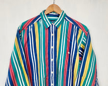 Load image into Gallery viewer, 90s Striped shirt (M)