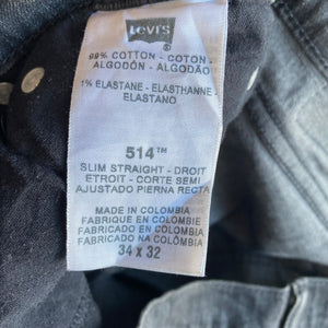Levi’s 514 W34 L32