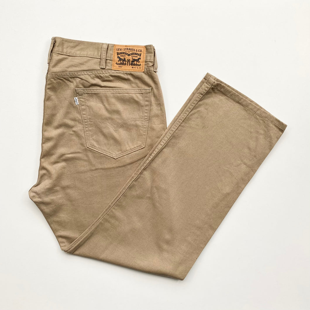 Levis 505 brown deals
