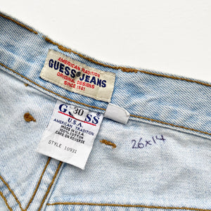 90s Guess Denim Shorts W26