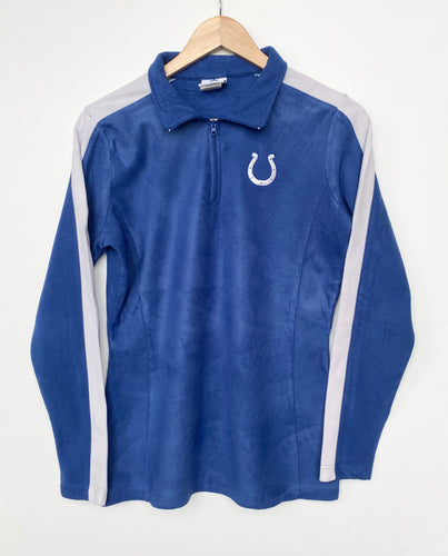 Women’s NFL Colts 1/4 Zip Fleece (M)