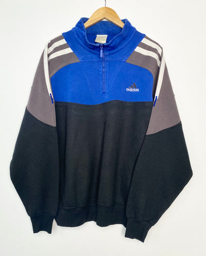 Adidas reworked 1/4 zip (XL)