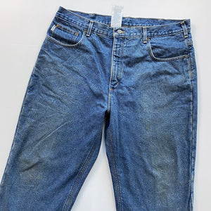 Carhartt fleece lined jeans hot sale