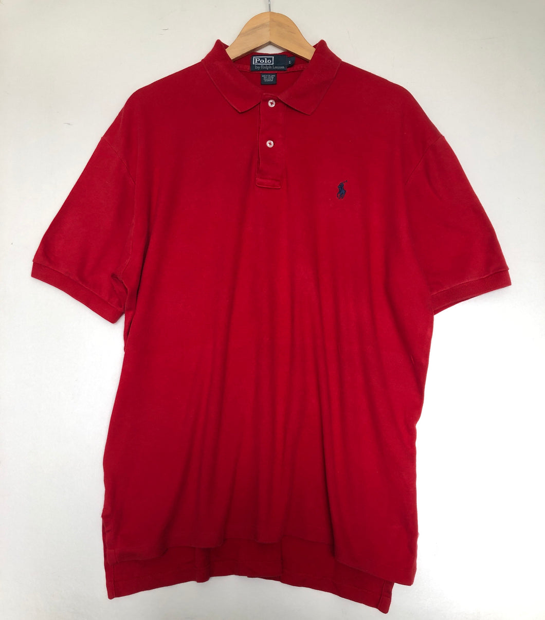 Ralph Lauren polo (L)