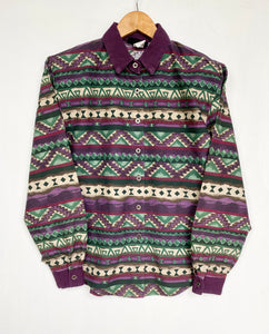 Crazy print shirt (S)