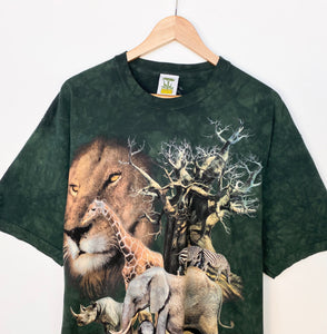 Animal Tie-Dye T-shirt (XL)