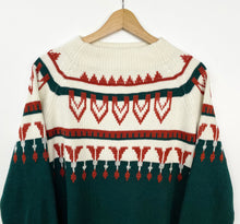Load image into Gallery viewer, 90s Grandad jumper (L)
