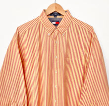 Load image into Gallery viewer, 90s Tommy Hilfiger Striped Shirt (XL)