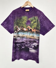 Load image into Gallery viewer, Horse Tie-Dye T-shirt (M)