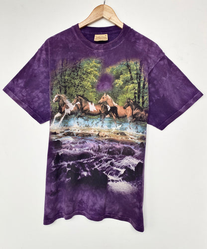 Horse Tie-Dye T-shirt (M)