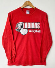 Load image into Gallery viewer, Printed ‘Indians Volleyball’ t-shirt (S)