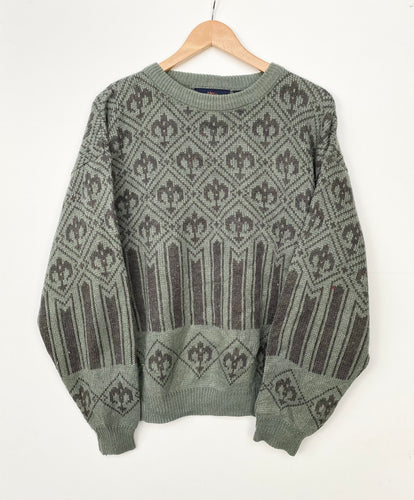 90s Grandad jumper (S)