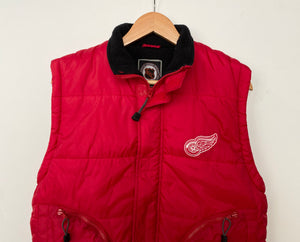 NHL Detroit Red Wings puffa gilet (S)