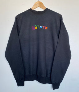 Embroidered ‘Ho Ho Ho’ sweatshirt (S)