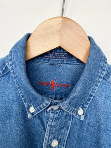 90s Ralph Lauren Denim Shirt (XS)