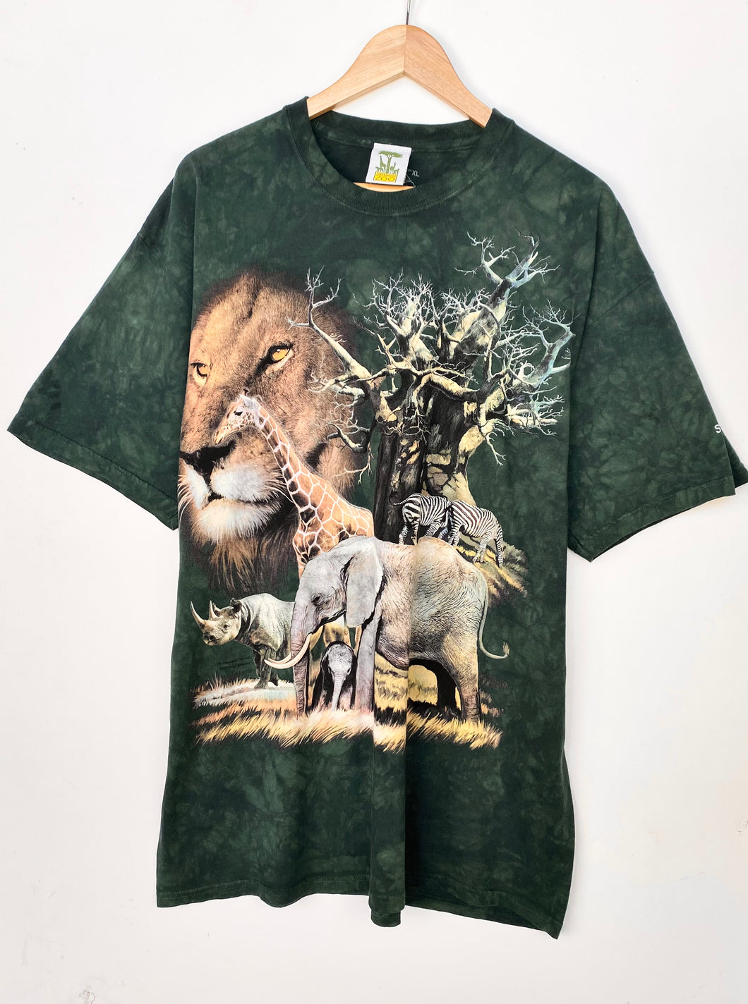 Animal Tie-Dye T-shirt (XL)