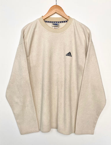 90s Adidas Fleecy Sweatshirt (L)