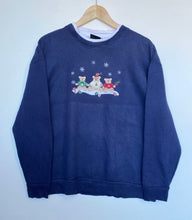 Load image into Gallery viewer, Embroidered ‘Bear’ sweatshirt (M)