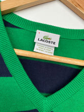 Load image into Gallery viewer, Lacoste striped jumper (L)