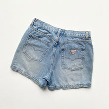Load image into Gallery viewer, 90s Guess Denim Shorts W28
