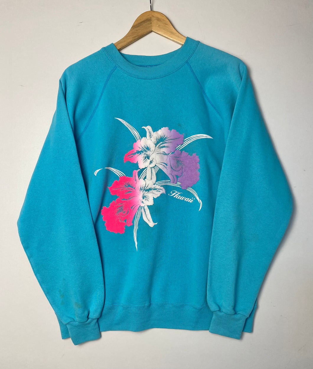 Printed ‘Hawaii’ sweatshirt (L)