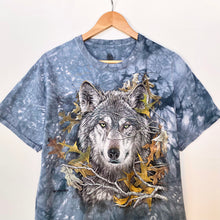 Load image into Gallery viewer, Wolf Tie-Dye T-shirt (L)