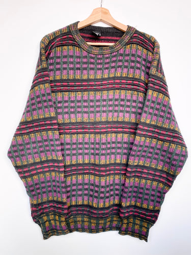 90s Grandad jumper (M)
