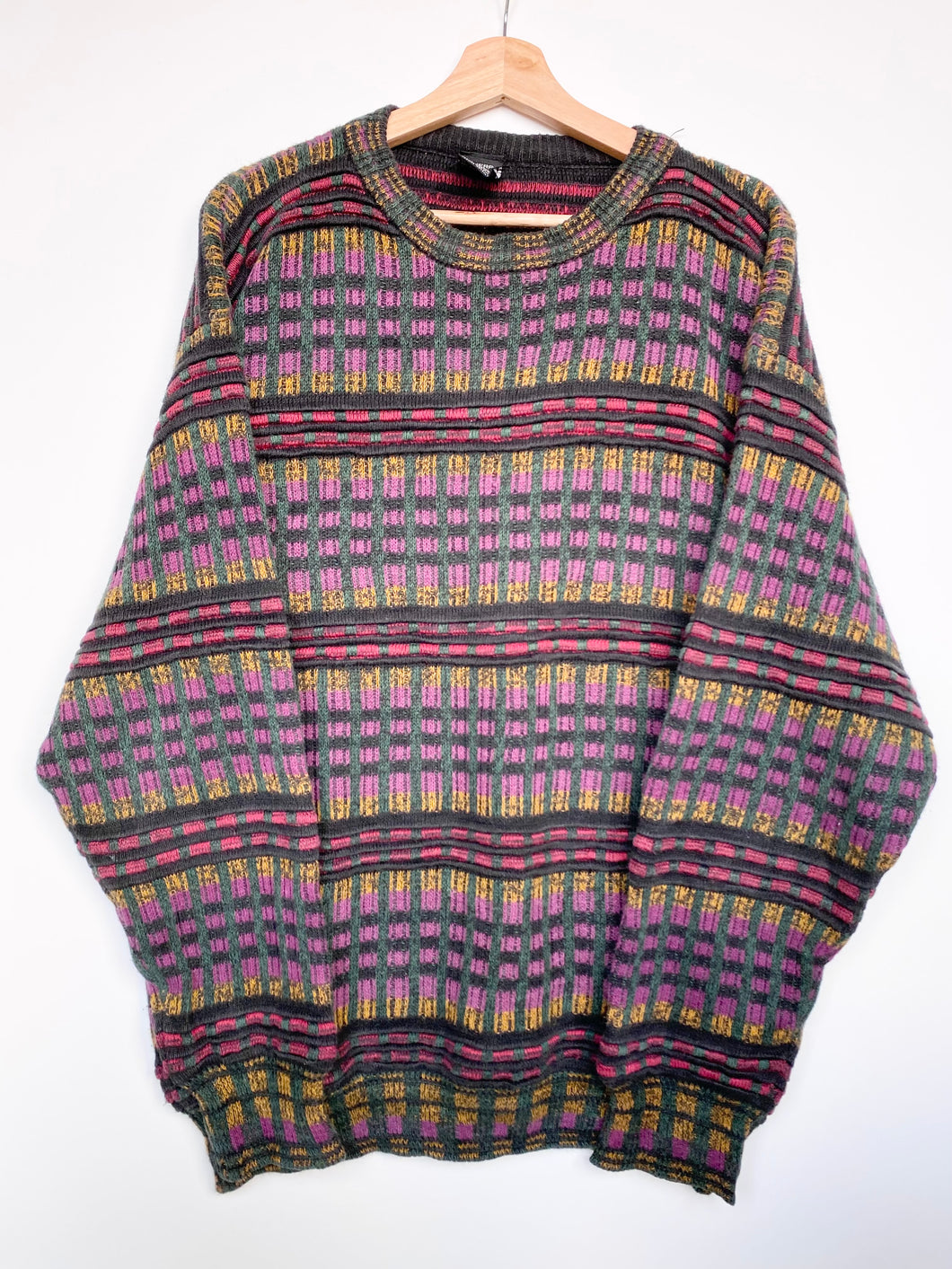 90s Grandad jumper (M)
