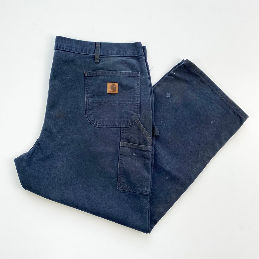 Carhartt denim 2025 carpenter pants