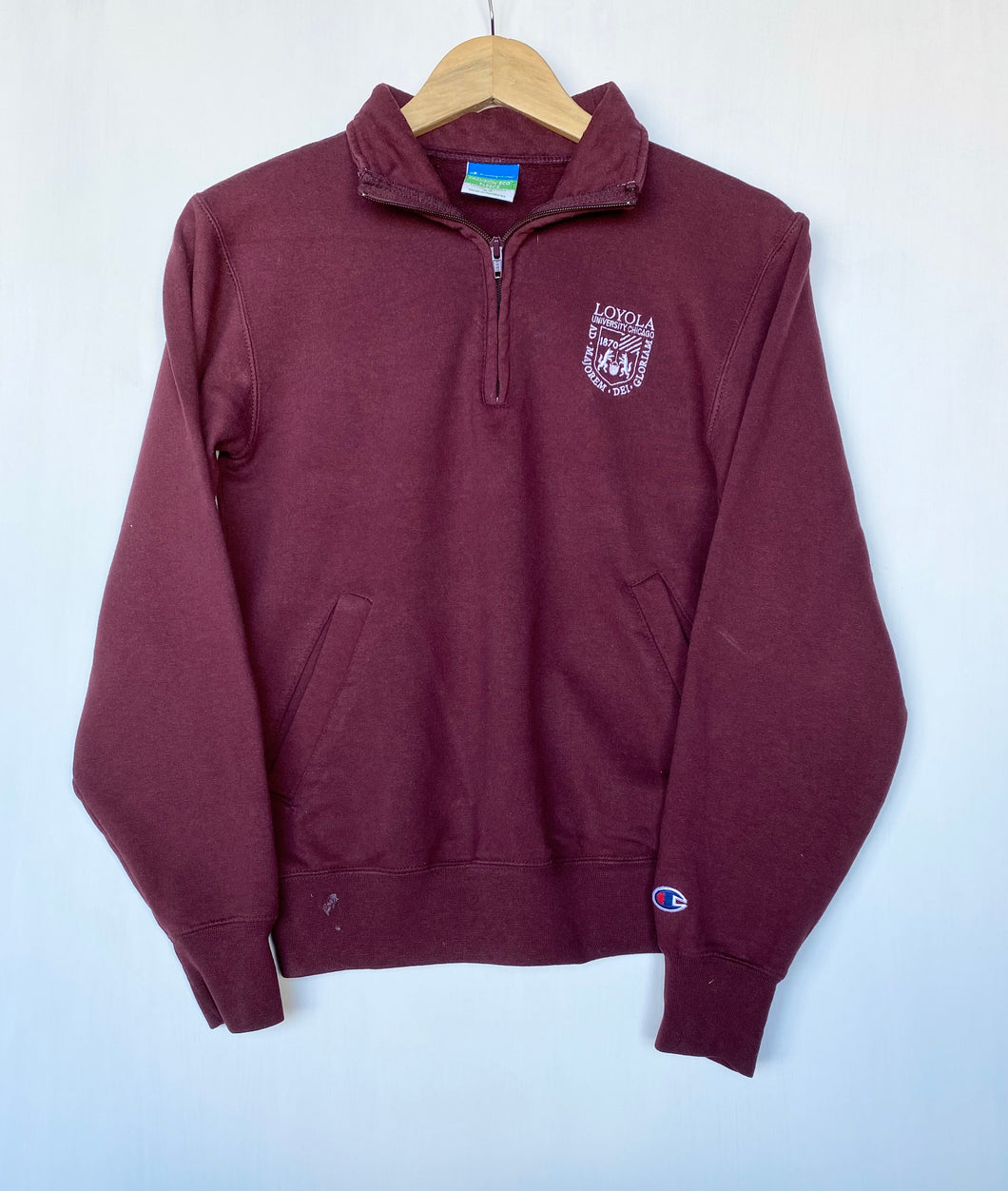Champion 1/4 zip (XS)