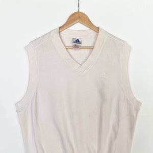 90s Adidas sweater vest (L)