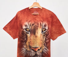 Load image into Gallery viewer, Bengal Tiger Tie-Dye T-shirt (L)