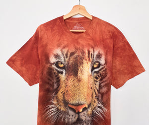 Bengal Tiger Tie-Dye T-shirt (L)