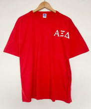 Load image into Gallery viewer, Printed ‘Alpha Xi Delta’ t-shirt (XL)