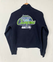 Load image into Gallery viewer, Women&#39;s NFL Seahawks zip up (S)