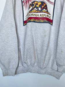 Bear print sweatshirt (M)