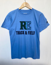 Load image into Gallery viewer, Printed ‘Track and Field’ t-shirt (S)