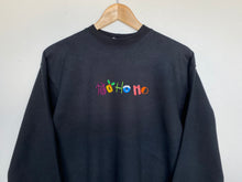 Load image into Gallery viewer, Embroidered ‘Ho Ho Ho’ sweatshirt (S)