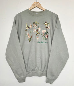 Printed ‘Bird’ sweatshirt (XL)