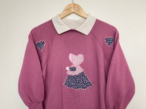 Embroidered sweatshirt (S)