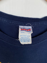 Load image into Gallery viewer, Printed ‘Navy’ t-shirt (L)