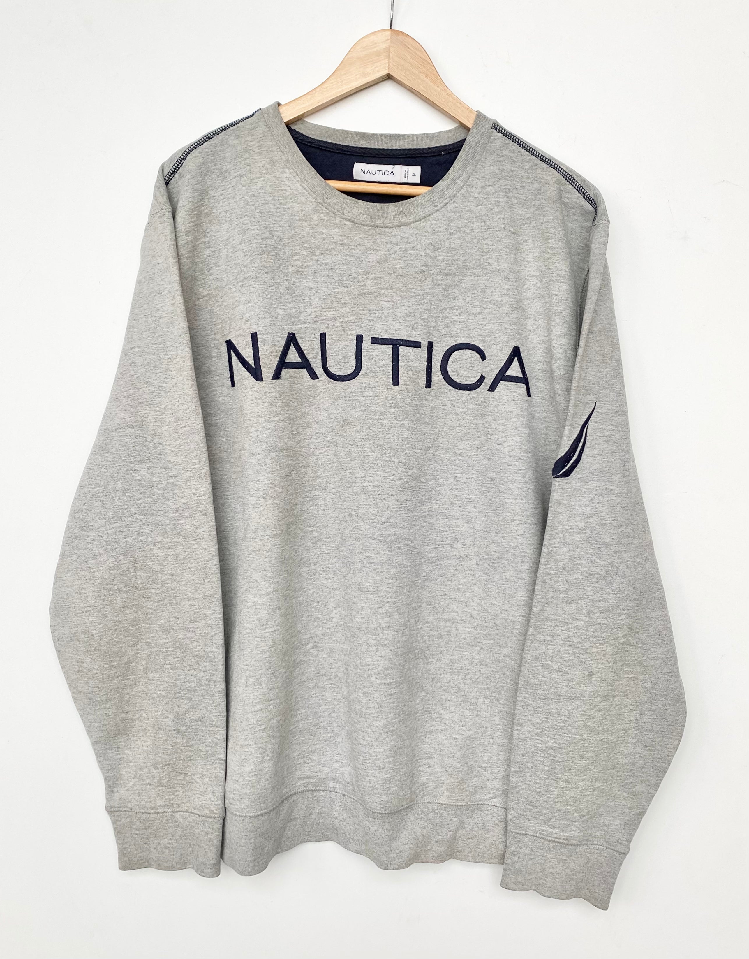 Vintage nautica sweatshirt on sale